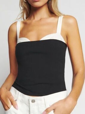 Reformation Harlan Knit Top